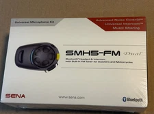 SENA SMH5-FM DUAL BLUETOOTH MOTORCYCLE HEADSET AND INTERCOM SYSTEM