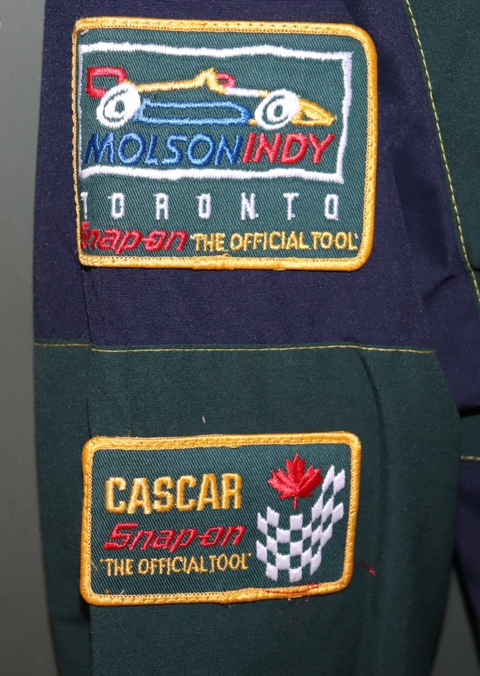 Vintage CHOKO Snap On Tools Racing Jacket LARGE Windbreaker - Image 3 of 4