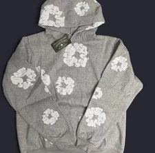 Denim Tears Grey Hoodie || Authentic ✅ || Size Large