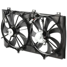 Radiator Cooling Fan Assembly For 2007-2009 Toyota Camry Dual Fan 2.4L Engine