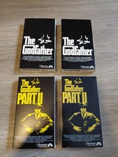 1972 The Godfather Original VHS First Print G...