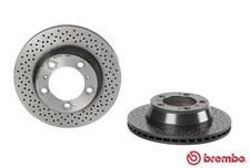 PORSCHE 911 Convertible Brembo Coated Brake Discs Rear 1998-2005 Pair