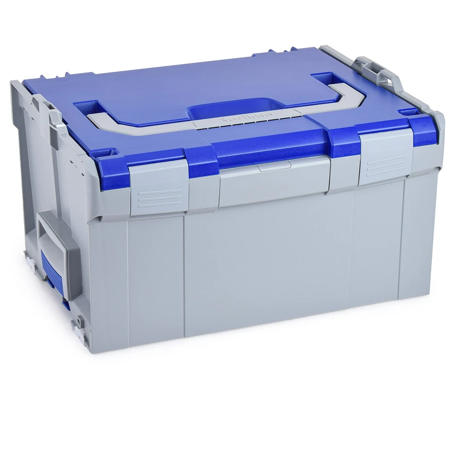 Bosch Sortimo L-BOXX 238 Set 2x Hellgrau Blau Ohne Einsatz Stapelbar Robust - Bild 2 von 4