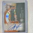 Topps Signature Class 2026 Egor Demin Brooklyn Nets RCC-ED 08/50 Jersey match