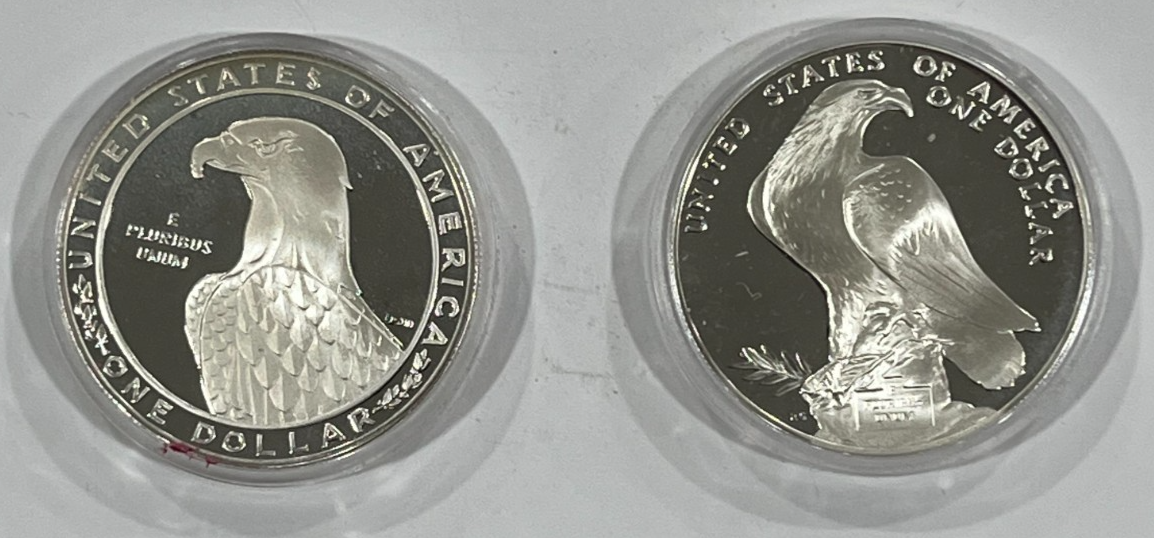 1983-1984 S Proof US Mint Los Angeles Olympics Silver Dollar 2