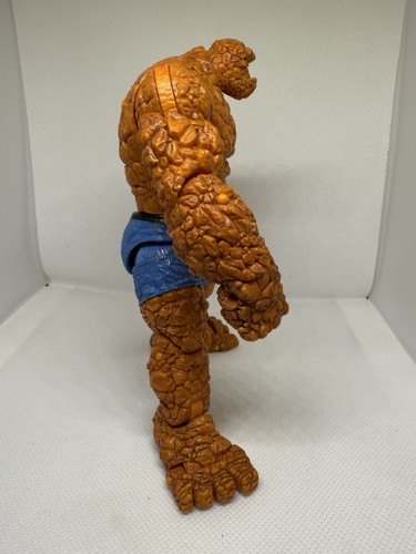 Figura de los Cuatro Fantásticos The Thing Hasbro Marvel Legends Retro White Stripe 2007 - Imagen 4 de 10