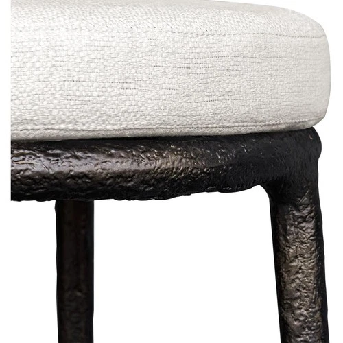 Uttermost 23930 Thayer 26 inch Java and Oyster White Outdoor Counter Stool - Picture 4 of 6