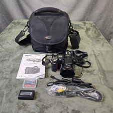 Nikon Coolpix 8700 8.0MP Bundle, Case, Batt, Adapter, CF Card Tested NICE