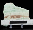 Caribbean Calcite Slab Blue Aragonite Slice from Pakistan 4.86” 7.90oz H2355 — photo 2