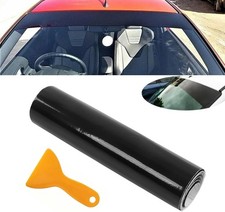 Windshield Tint Film, 55 x 8 in Car Window Sun Strip, PVC Sun Protection Car