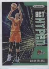 2021 Panini Prizm WNBA Get Hyped Green Prizm Diana Taurasi #3 0i2d