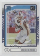2024 Panini Clearly Donruss Rated Rookie Keon Coleman #67 1oa8