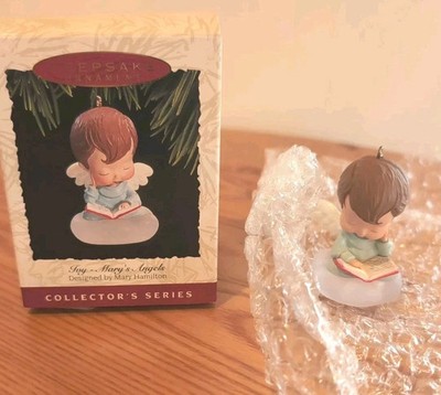 Hallmark Joy Mary's Angels Ornament Keepsake 1993 6th In Series New-4-21-11