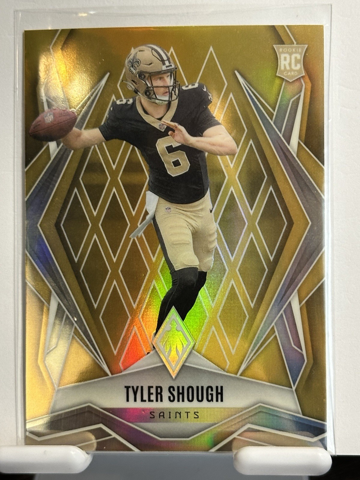 2025 Panini Phoenix - Tyler Shough #169 Gold (RC) 10/10