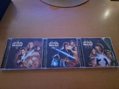 *** Star Wars 1 + 2 + 3 Original Hörspiel CDs zum Film Top Zustand ***