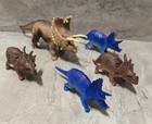 New ListingAnimal Planet Dinosaur Lot of 5 Triceratops Use With Jurassic World Dinos