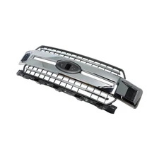Front Bumper Face Bar Chrome & Grille Assembly Kit For 2018-2020 Ford F-150