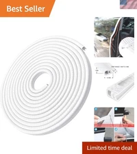 Universal 13Ft Rubber Door Edge Guards - Easy Install with Anti-Nick Protection