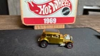 1969 Redline Hot Wheel Classic 32 Ford Vicky in Honey Gold