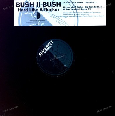 Bush II Bush - Hard Like A Rocker Maxi (VG) .