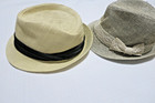 3 Lot Paper/Straw Angela & William, The Hatter Co., Unbranded Hat — photo 3