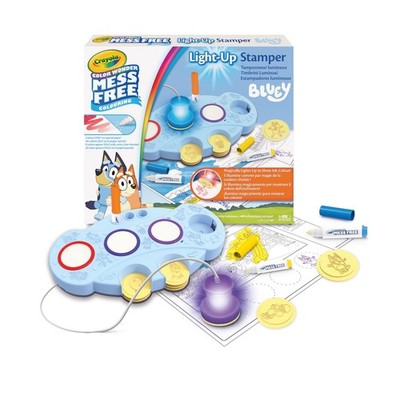 Crayola Bluey Color Wonder Zauberlicht Stempelset