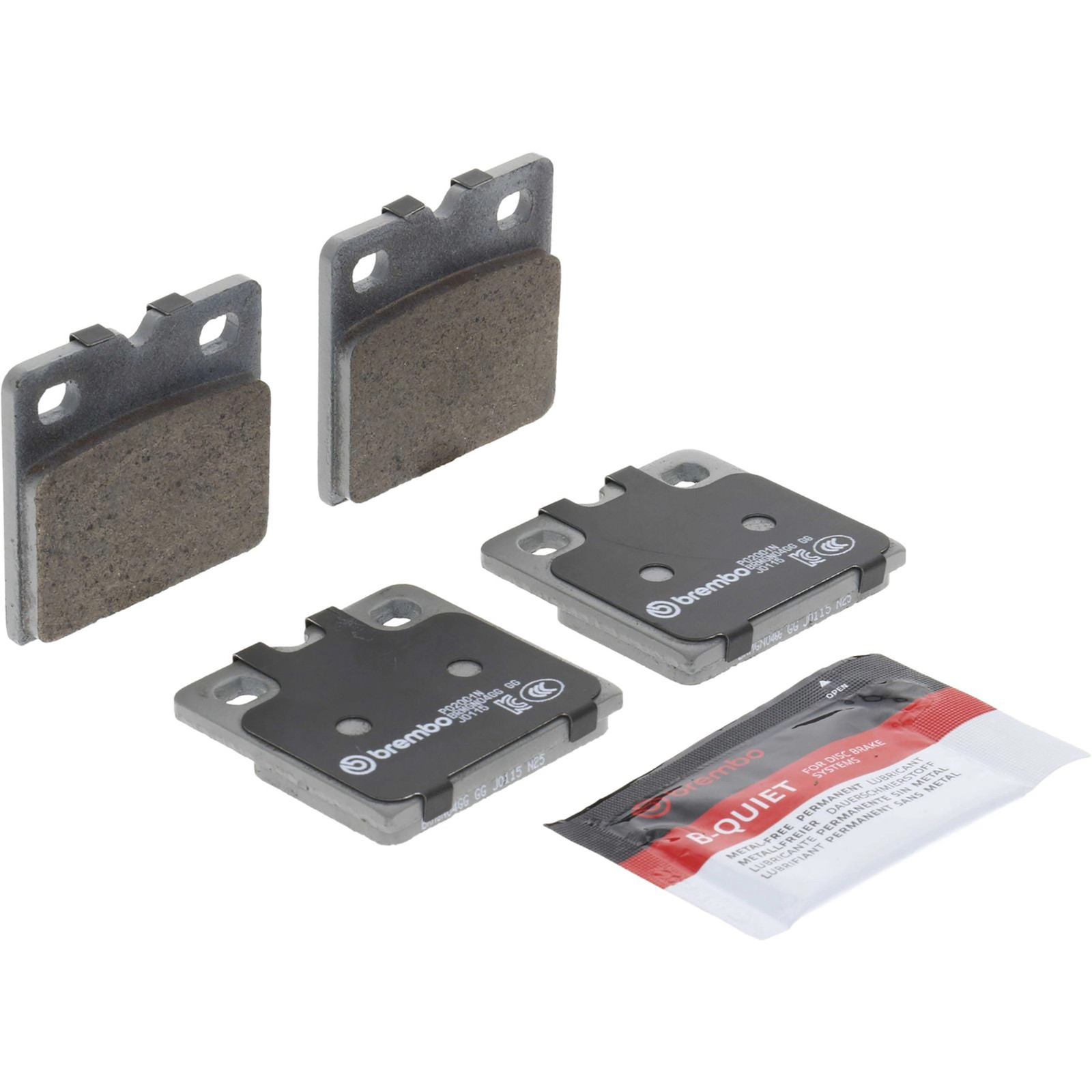 For 2008-21 Audi R8 / 2017-22 NSX Brembo OE Rear Ceramic Brake Pads Set Kit