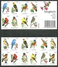 UNITED STATES MINT BOOKLET SONGBIRDS 2014