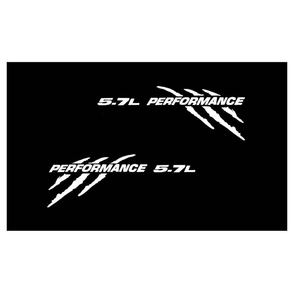 Hemi Performance Sticker 5.7L PERFORMANCE Hood Claw decal sticker for Hemi Dodge Ram 1500 2500 ...