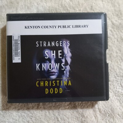 Strangers She Knows by Christina Dodd (2019,  Cape Charade #3, CD)