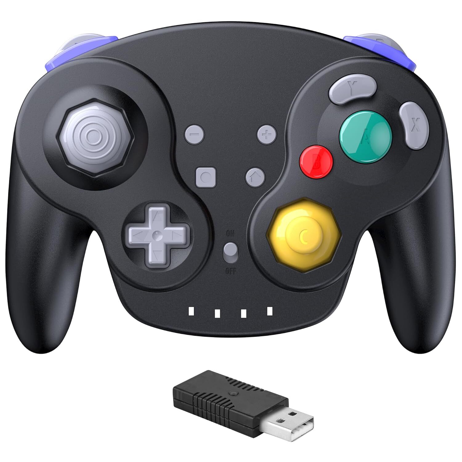 2.4G Wireless NGC Switch Controller, GameCube Style Pro Controller for Switch PC
