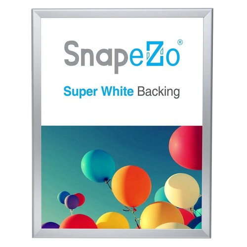 SnapeZo® Silver 18x24 Double-Sided Poster Frame - 1.25" Profile - Bild 1 von 5