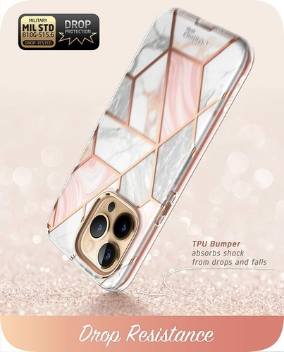 Funda i-Blason Cosmo Para 2021 Apple iPhone 13 Pro Max 360 Doble Capa Pantalla Cubierta - Imagen 7 de 26