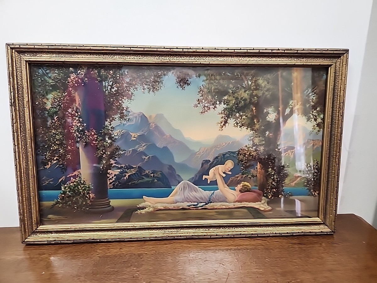 1925 LITHOGRAPH LOVE'S PARADISE ATKINSON FOX BORIN CHICAGO