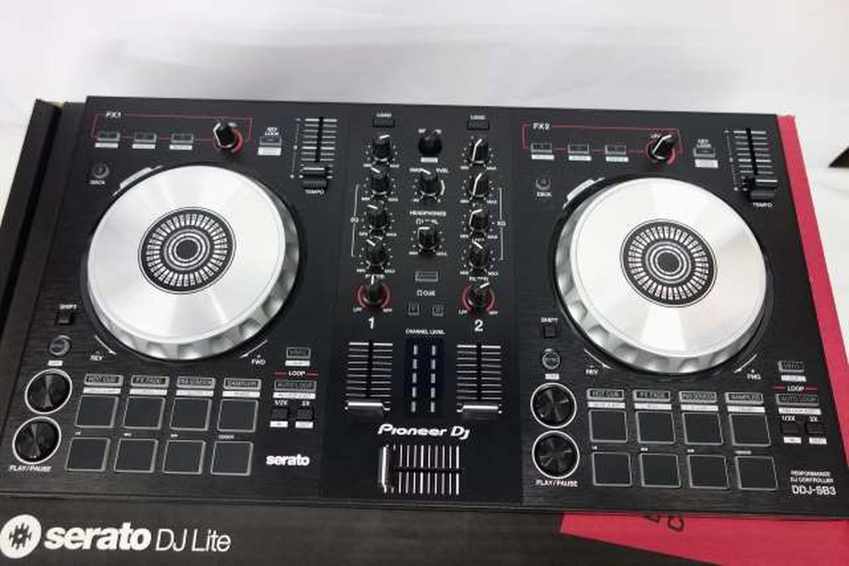 Pioneer DJ DDJ-SB3 DJ Controller SERATO DJ LITE compatible