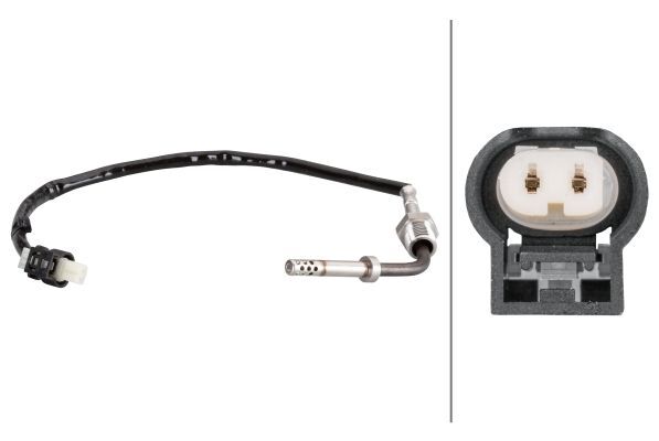 Hella 6PT 010 376-131 Sensor, Abgastemperatur FüR MERCEDES-BENZ-image