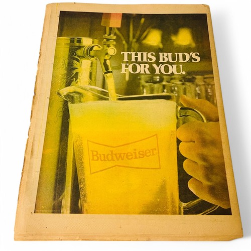 1981 Yankees Magazine - Dave Righetti Rookie Feature + Budweiser - Picture 4 of 4