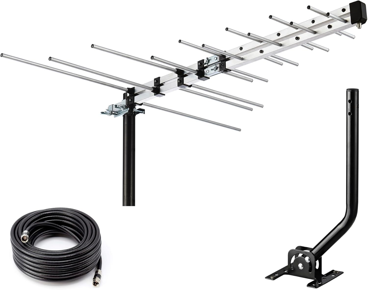 Outdoor Yagi HD Antenna – Long-Range Digital TV Antenna for Attic