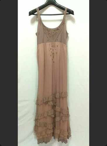 Long Maxi A-Line Dress Sleeveless Lined 