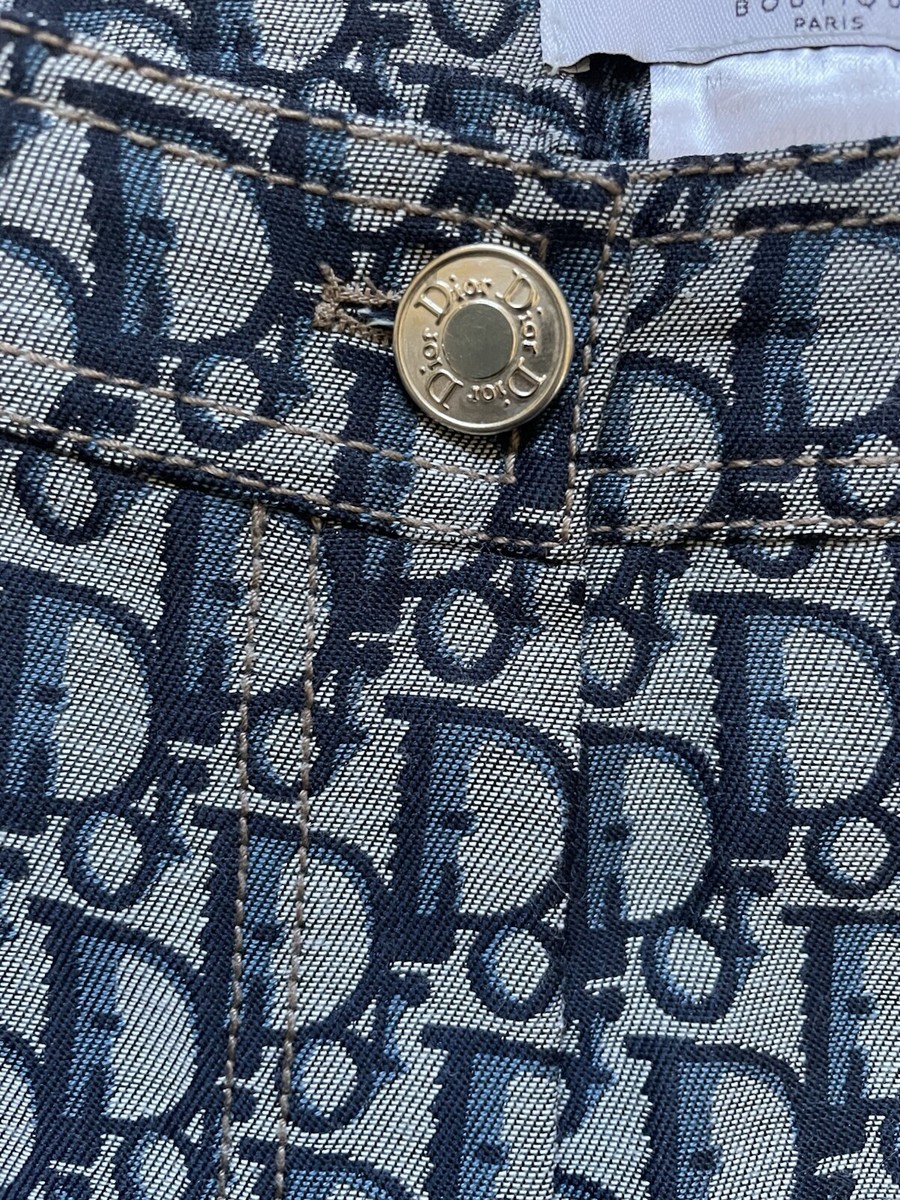 CHRISTIAN DIOR. OBLIQUE MONOGRAM PANTS JEANS. | eBay