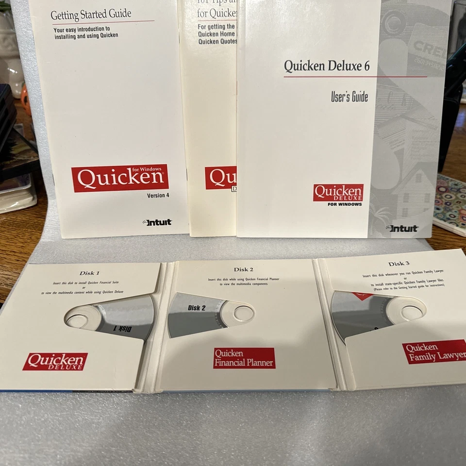 QUICKEN FINANCIAL SUITE FOR WINDOWS 95 & 3.1  - Image 3 of 4