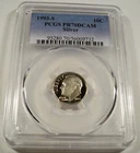 1993-S 10c SILVER PCGS PR70DCAM ROOSEVELT DIME PROOF DEEP CAMEO PR 70 DC