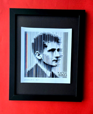 Alexander Dulac Franz Kafka Hand Signed Ready to Hang with COA