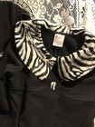 HOLIDAY EDITIONS BLACK AND WHITE ZEBRA DRESS AND COAT SMALL 6/6X NWT — photo 5