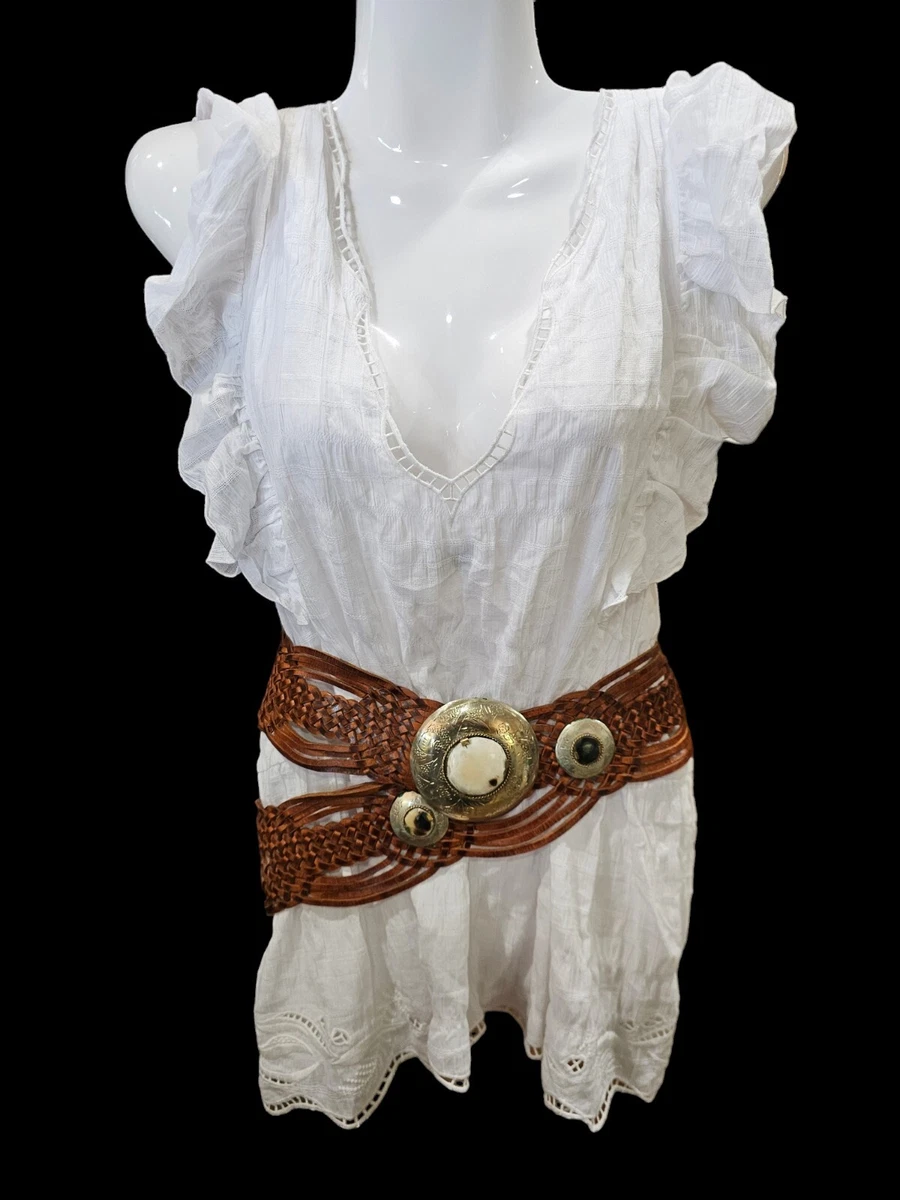 Cocobelle Frayed Belt Col. Ivory O/S 191061521_1009.jpg main image 4