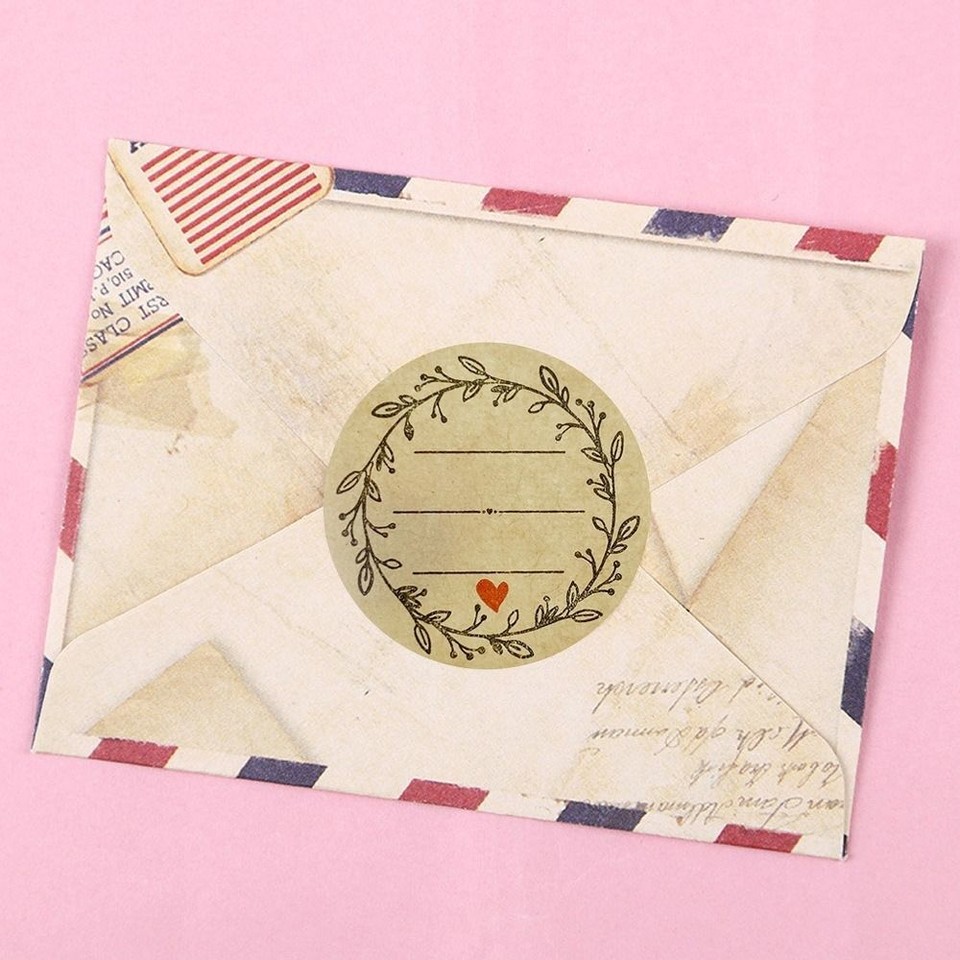 500 Pcs Jar Label Stickers Round SelfAdhesive Labels Stickers Labels