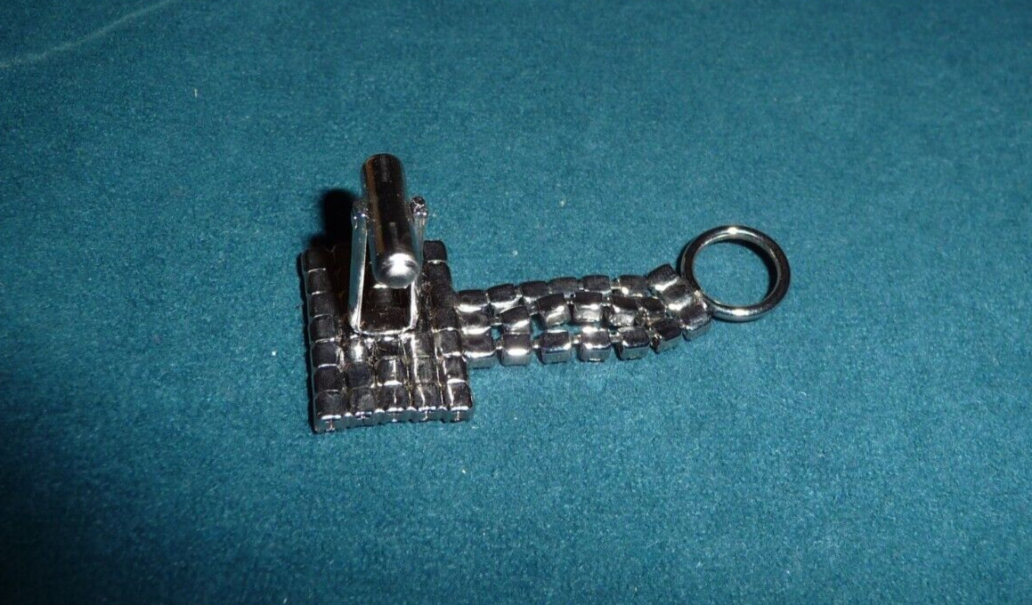 Patriotic Cufflinks Flag Rectangular Red White Bl… - image 7