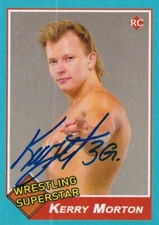 Kerry Morton Signed Pro Wrestling Trading Card Loot Exclusive Rookie Card NWA RC