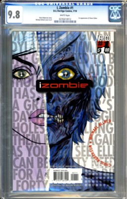 I, Zombie #1  - CGC 9.8 - White Pages
