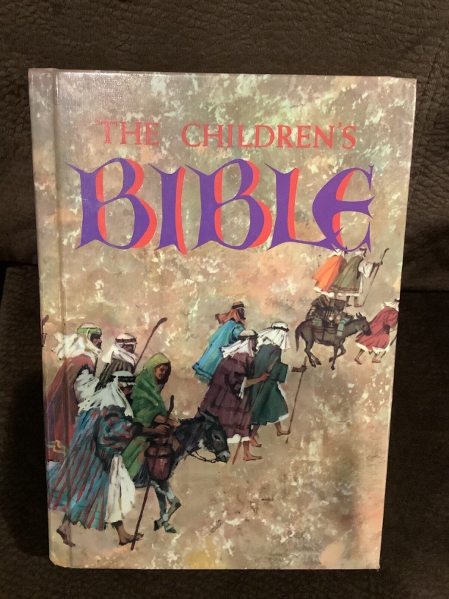 アンティーク!THE CHILDREN'S BIBLE Vintage Antique Book The Childrens Bible 1965 Golden